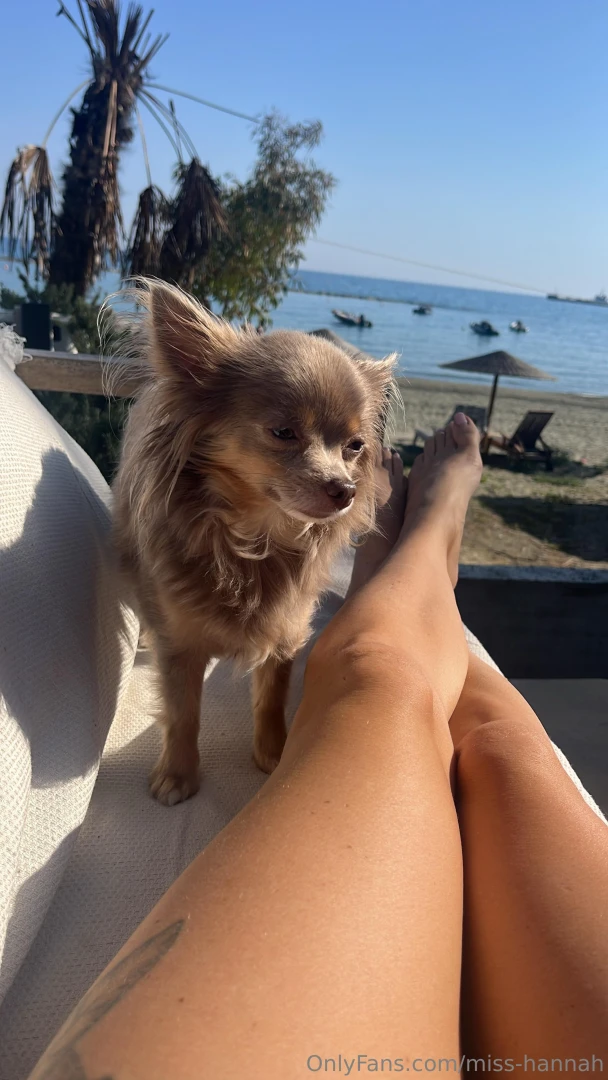 Skyla hat es richtig gefallen hier in der sonne aber ist auch komplett 