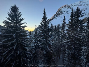 Here s a couple pictures of my butt the mountains for the off chance