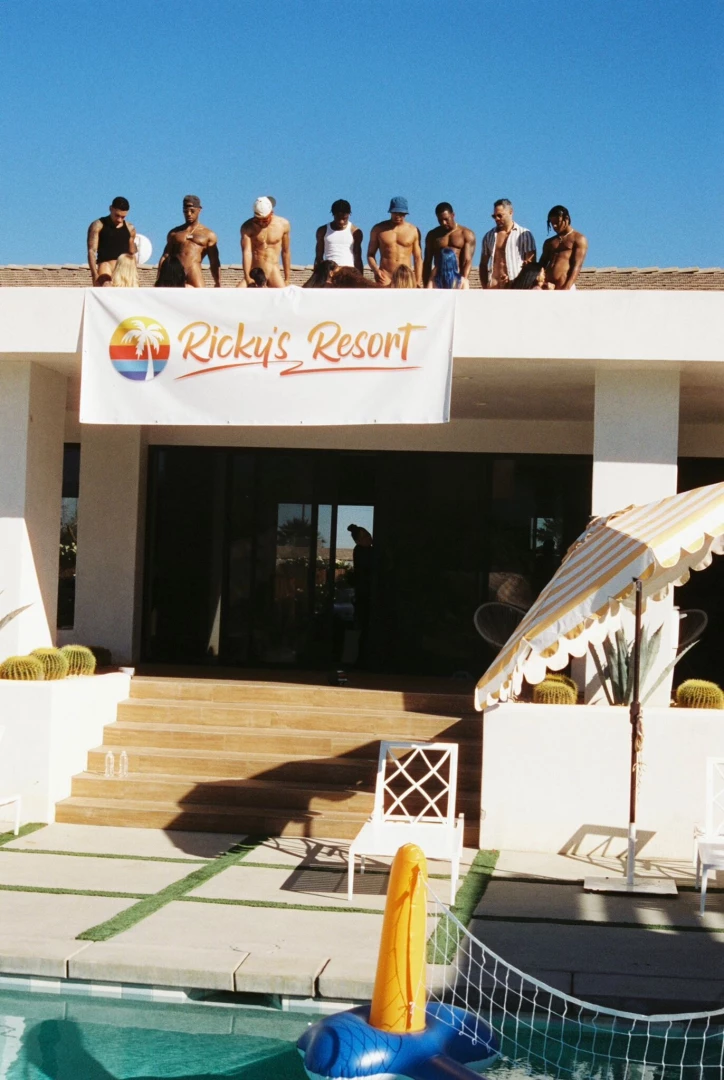 Full rickys resort scene in your dms now 
