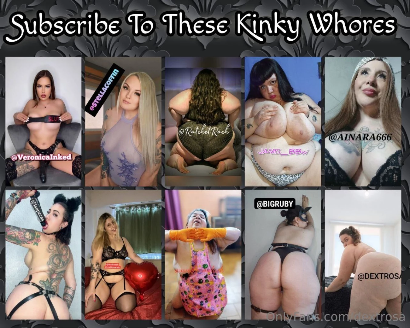 4 veronicainked stellacoffin ratchetrach janiis_bbw ainara666 isapecas part 1 