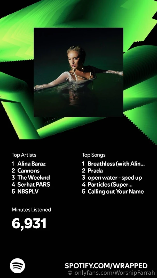 My spotify 2024 wrapped 