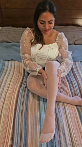 Jumping on the tramp for my neighbor to see