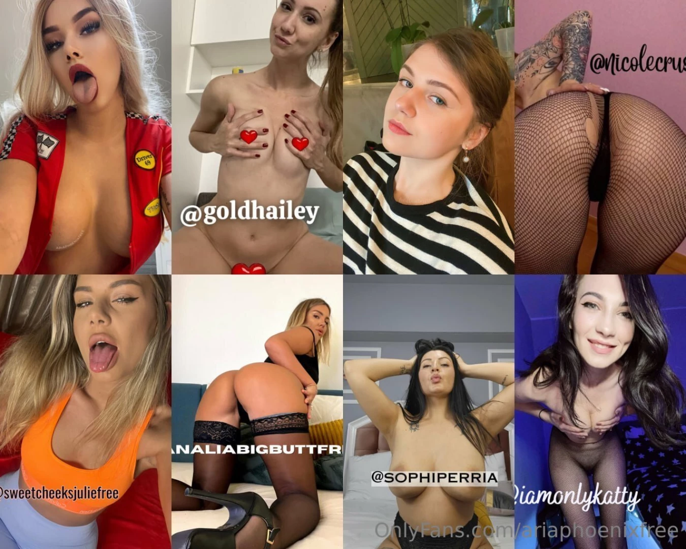 Ariaphoenixfree goldhailey lolataylorfree nicolecrushh 