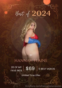 So glad to finally announce my best content of 2024 deal for only 69