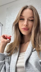 Keep your chin up otherwise you re just staring at your tits all day