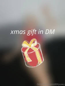 Check your messages for your early christmas gift