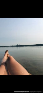 Happiest in the water