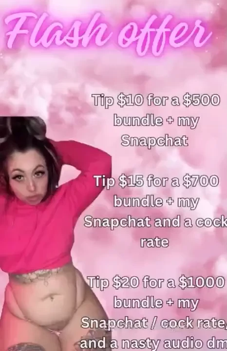 Flash sale pick your bundle 