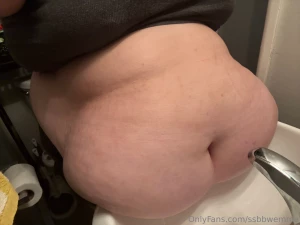 The sink is a great belly resting spot