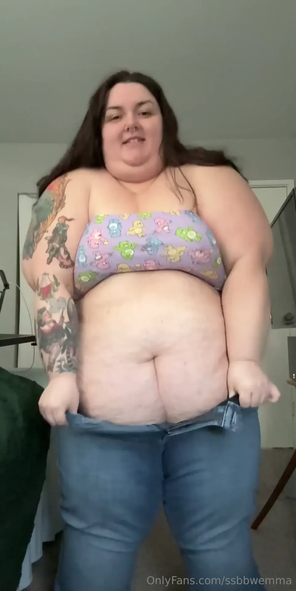 Fat girls in denim not sure how i can still squeeze into jeans but i part 1 