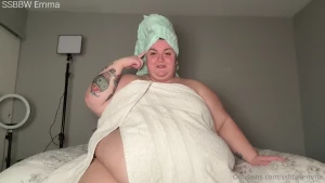 My massive towel - 6 34 mins i just got out of the shower and i m so