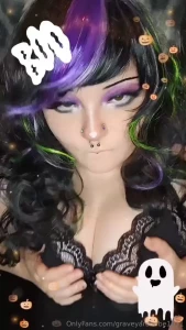 Perfect little sex doll with big natural tits