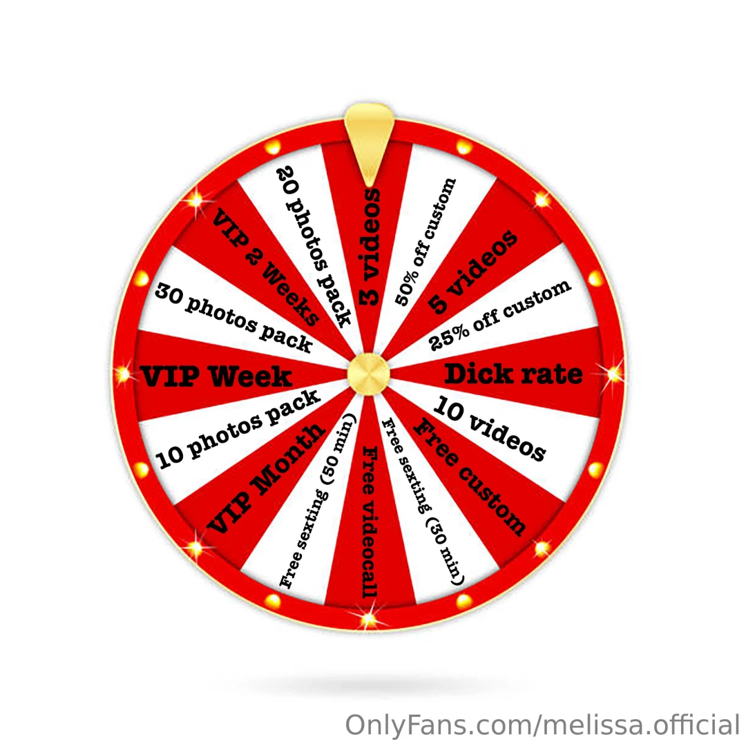 The second version of the wheel with a large number of is already 