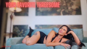 Your favorite threesome you have been crushing on me forever but i