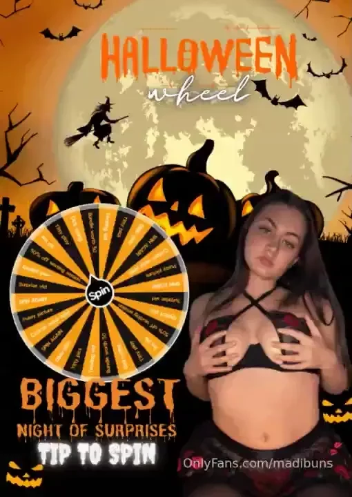Madisen s halloween wheel edition test your luck on my wheel you might 