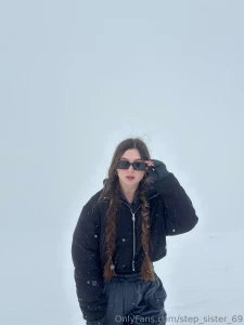 Everything is covered in snow but the main thing is to keep looking