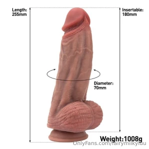 Soooo many of u have been asking me to play with a huge dildo what u