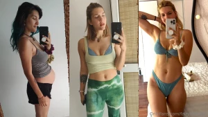 This is me in january 2023 recently preggo and starting here then