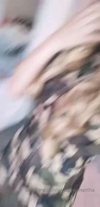 Being an army girl tonight 