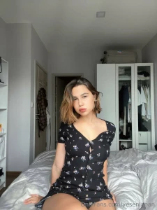 This dress is conveniently removable in the front