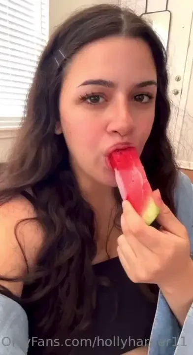 Cravings frozen watermelon on the daily 