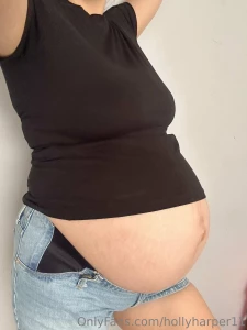 Not sure why i even tried pre- pregnancy shirt lolll