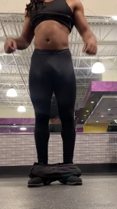 Gym slut caught
