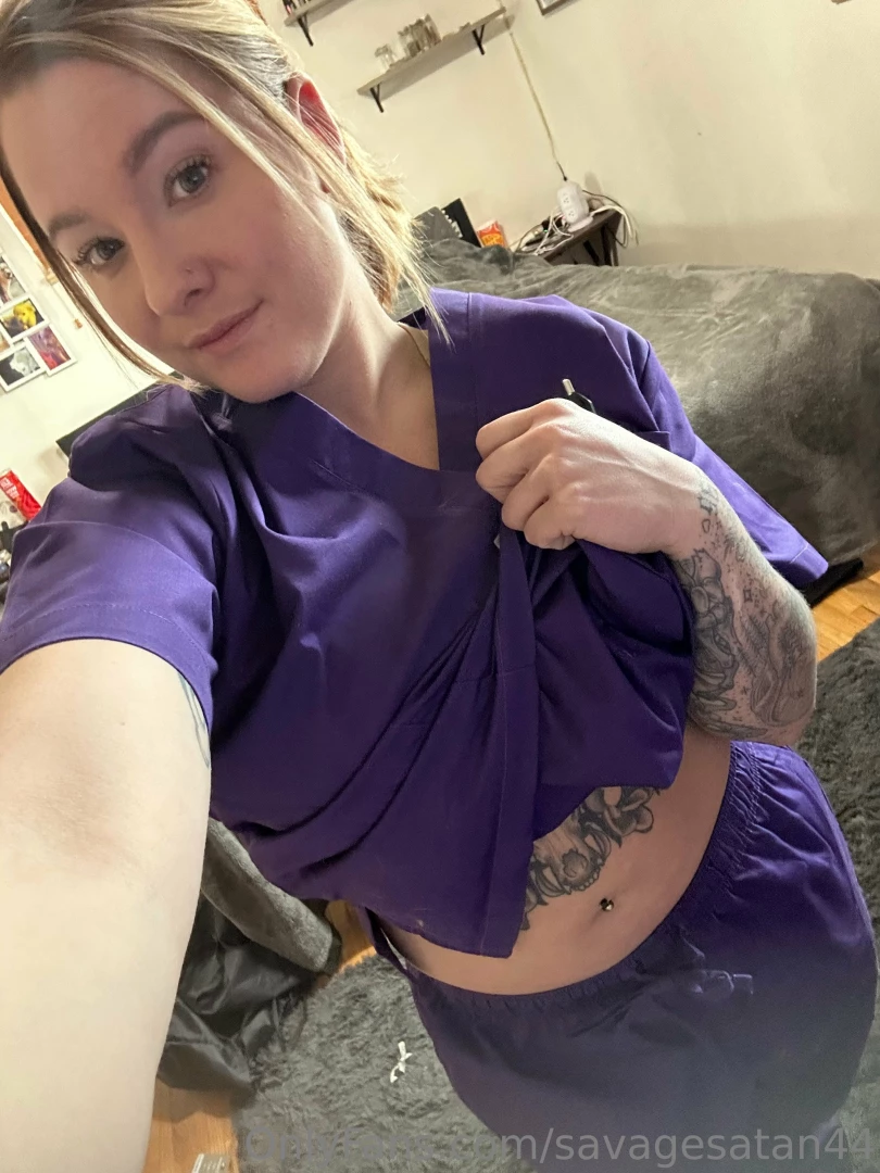 Purple off or purple on idk 