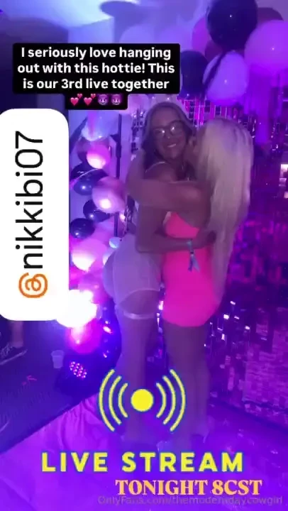 Your favorite country girls are live tonight 8pmcst 