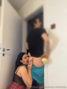 Having fun andreea white