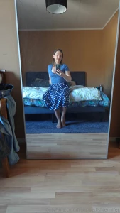 I love having this mirror in the bedroom can you guess why