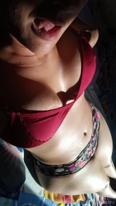 I love sunbathing in my underwear