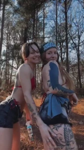 We got distracted at the bike wash