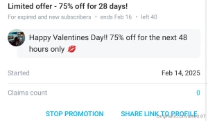 My vip hasn t been this cheap in months happy valentines day