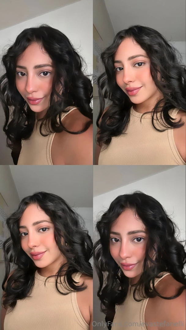 Your little eva with curly hair 