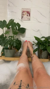 I love a good bath xx