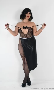 Lingerine and skirt leather the professional model girl part 22