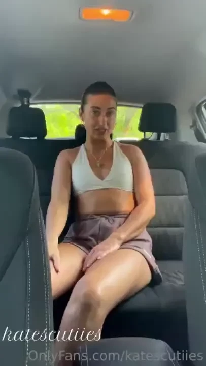 Teasing the uber driver with my stinky feet 