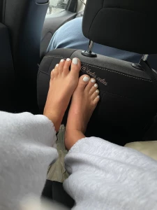 Fresh set showing out in the backseat