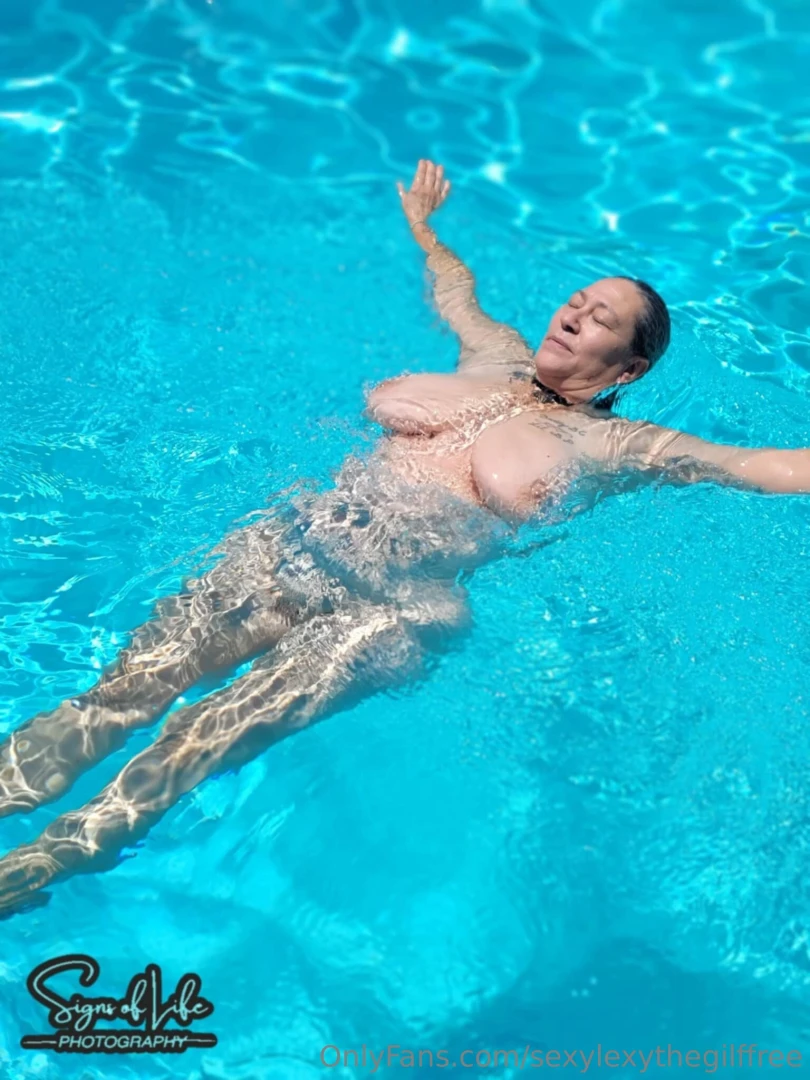 I love a beautiful day for swimming 