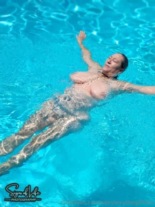 I love a beautiful day for swimming