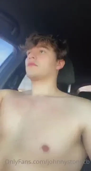 I was driving without a shirt after the gym because i was so hot 