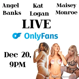 Friday live with katlogan and angelbanks don t miss this opportunity
