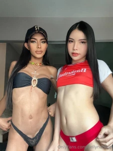 Hi say hello to my friend adrianapanya she s a thai trans model