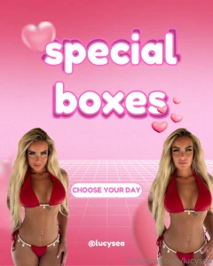 Special boxes do you want to play dirty every day let me be your