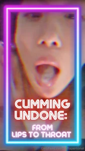 I wasn t stopping til i drained him dry and trust me i didn t waste a