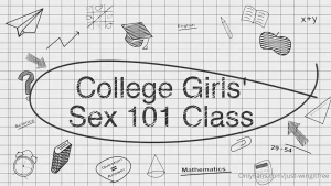 College girls sex 101 class 29m22s before class started ms miri did a