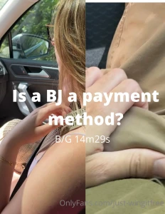 Is a bj a payment method 14 mins29s sooo i took a taxi on the way to