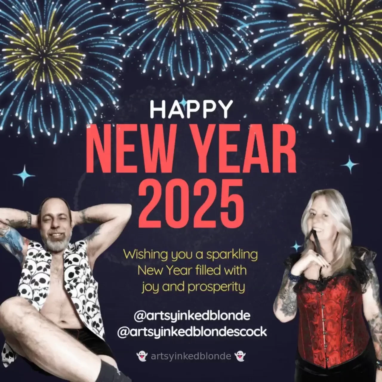 Nbsp happy new years from the artsy s yahoo to 2025 artsyinkedblonde 