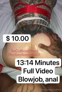 13 minute full anal video with playboysavagexo